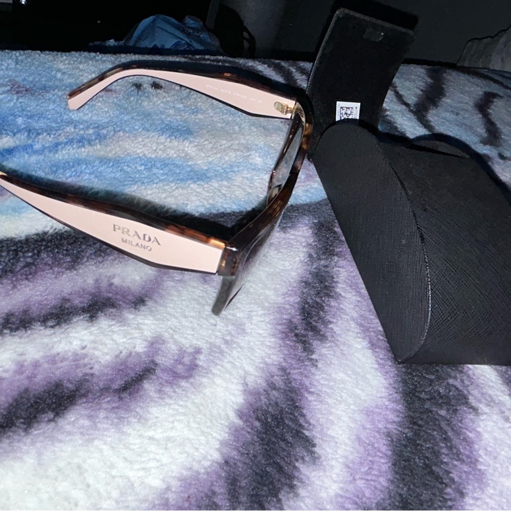 Prada Women's Glasses - Pink and Brown